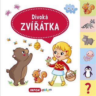 Divoká zvířátka - Velká knížka se záložkami koupíte na Kosmas.cz