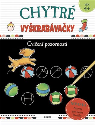 Chytré vyškrabávačky - Cvičení pozornosti koupíte na Kosmas.cz