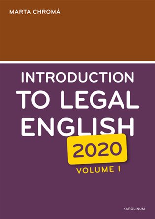 Introduction to Legal English Volume I. koupíte na Kosmas.cz