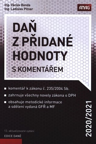 Kniha Daň z přidané hodnoty s komentářem 2020/2021