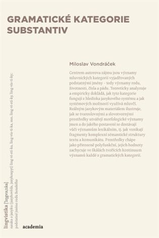Gramatické kategorie substantiv koupíte na Kosmas.cz
