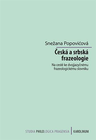 Kniha Česká a srbská frazeologie