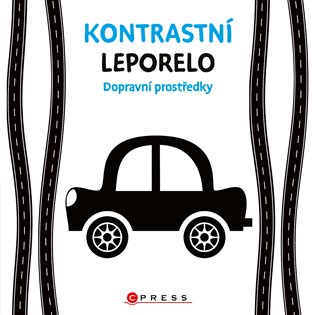 Kontrastní leporelo: Dopravní prostředky