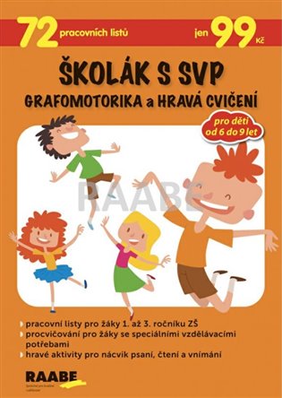 Školák s SVP - Grafomotorika a hravá cvičení koupíte na Kosmas.cz