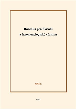 Ročenka pro filosofii a fenomenologický výzkum 2020 koupíte na Kosmas.cz