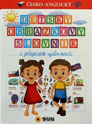 Kniha Dětský obrázkový slovník s přepisem výslovnosti