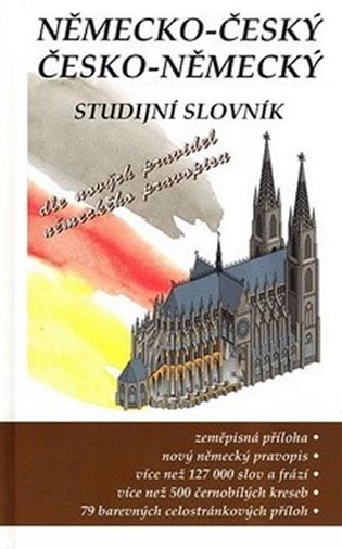 Kniha Německo-český a česko-německý studijní slovník