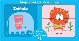Kniha Moje první knížka a puzzle Zvířata