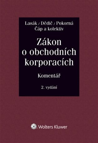 Zákon o obchodních korporacích (90/2012 Sb.). Komentář koupíte na Kosmas.cz