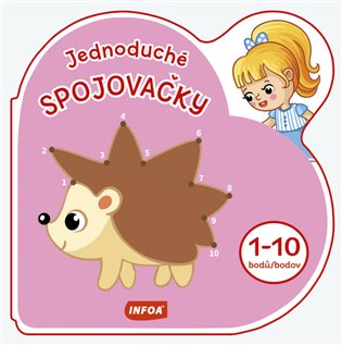 Kniha Jednoduché spojovačky 1-10 bodů/bodov