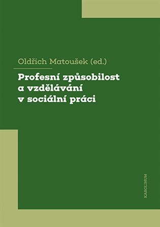 Kniha Profesní způsobilost a vzdělávání v sociální práci