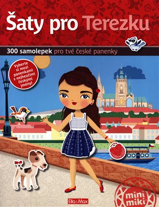 Šaty pro Terezku. 300 samolepek pro tvé české panenky koupíte na Kosmas.cz