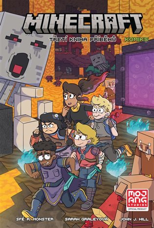 Minecraft komiks: Třetí kniha příběhů koupíte na Kosmas.cz