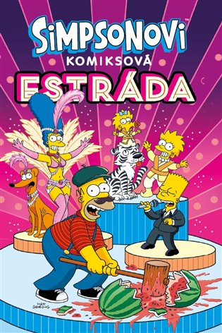 Simpsonovi: Komiksová estráda koupíte na Kosmas.cz