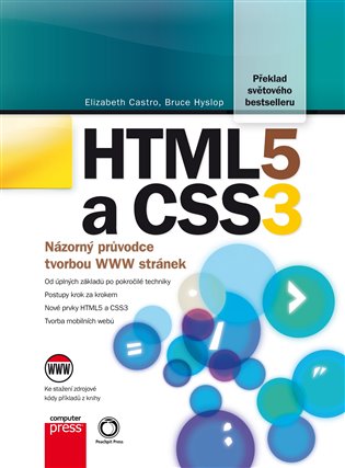 HTML5 a CSS3 - Názorný průvodce tvorbou WWW stránek, 2. vydání koupíte na Kosmas.cz