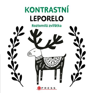 Kontrastní leporelo: Roztomilá zvířátka