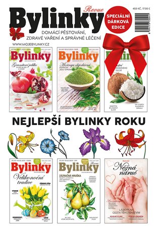 Nejlepší bylinky roku - dárkové balení 6 knížek koupíte na Kosmas.cz