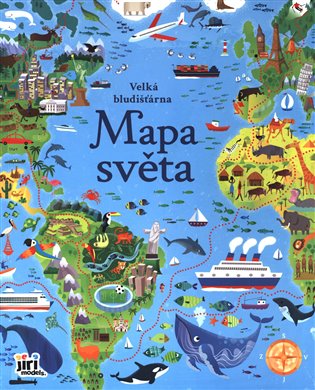 Mapa světa - Velká bludišťárna koupíte na Kosmas.cz