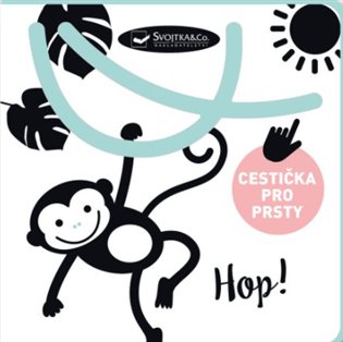 Kniha Hop! Cestička pro prsty