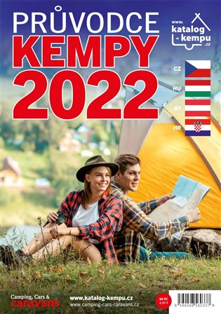 Kniha Průvodce kempy 2022