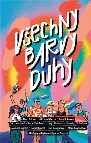 Kniha Všechny barvy duhy
