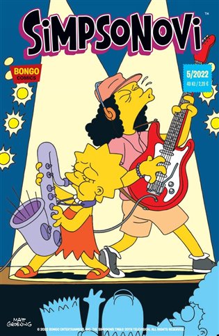 Kniha Simpsonovi 5/2022