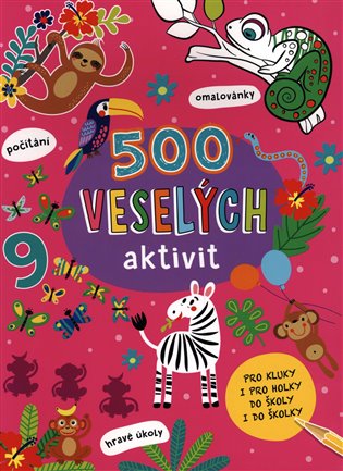 Kniha 500 veselých aktivit