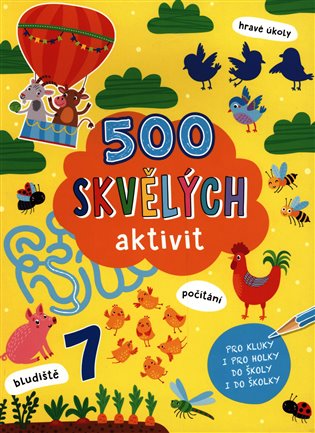 Kniha 500 skvělých aktivit