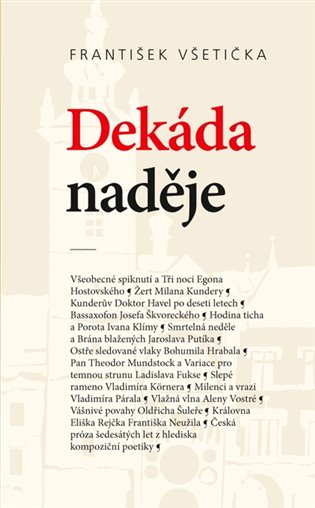 Dekáda naděje koupíte na Kosmas.cz