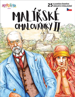 Kniha Malířské omalovánky II