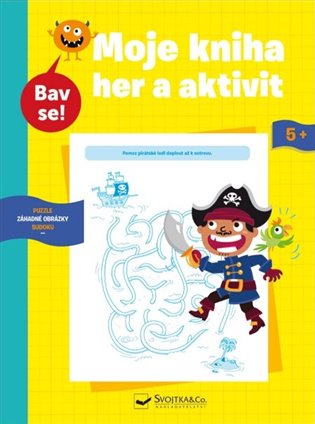 Kniha Má kniha her a aktivit 5+