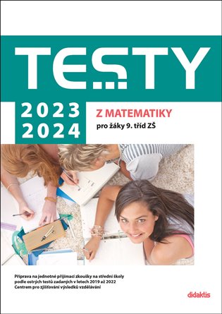 Testy 2023-2024 z matematiky pro žáky 9. tříd ZŠ koupíte na Kosmas.cz