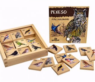 Pexeso klasické - ptáci kolem nás