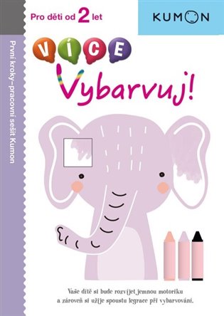 Kniha VÍCE Vybarvuj!