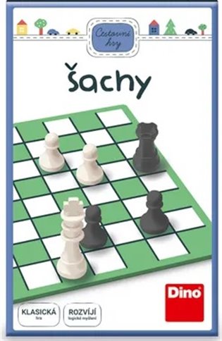 Kniha ŠACHY Cestovní hra