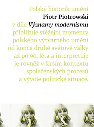 Kniha Významy modernismu. K historii polského umění po roce 1945