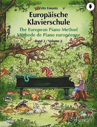 Evropská klavírní škola 2 - Europäische Klavierschule