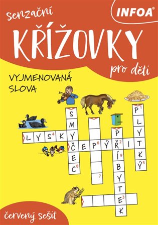 Senzační křížovky pro děti - červený sešit koupíte na Kosmas.cz