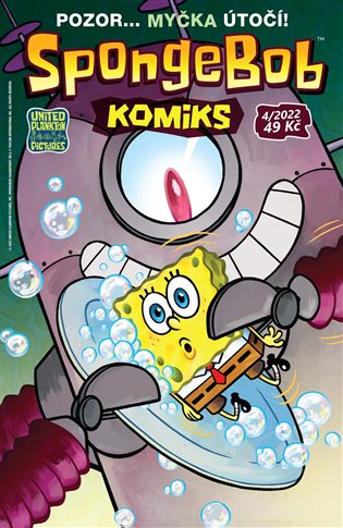 SpongeBob komiks 4/2022 koupíte na Kosmas.cz