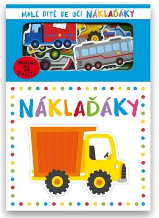 Náklaďáky - Obsahuje 12 puzzle