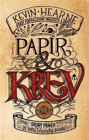 Kniha Papír a krev: Příběh ze světa Železného