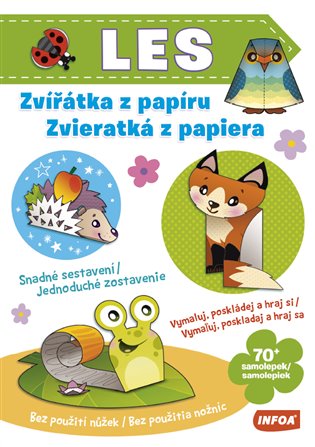 Zvířátka z papíru koupíte na Kosmas.cz
