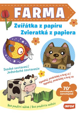 Zvířátka z papíru koupíte na Kosmas.cz