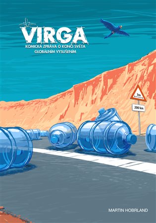 Kniha Virga, komická zpráva o konci světa globálním vysušením