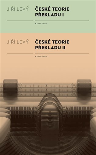 České teorie překladu I, II koupíte na Kosmas.cz