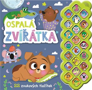 Ospalá zvířátka - 22 zvukových tlačítek koupíte na Kosmas.cz