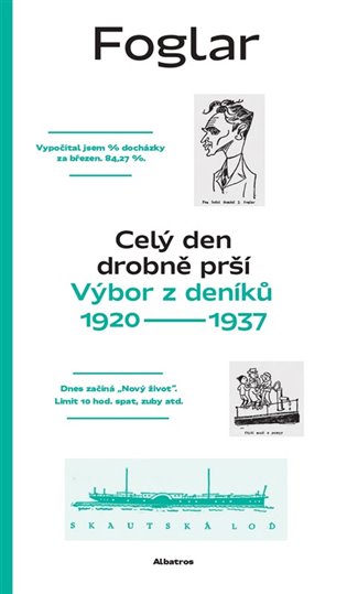Celý den drobně prší - Výbor z deníků 1920-1937 koupíte na Kosmas.cz