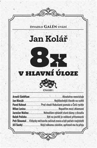 Osmkrát v hlavní úloze koupíte na Kosmas.cz