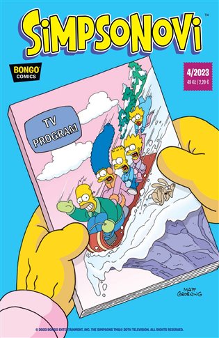 Simpsonovi 4/2023 koupíte na Kosmas.cz