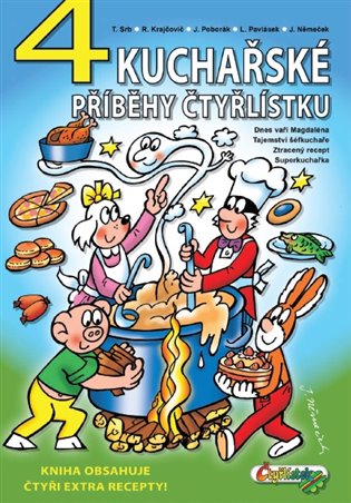 4 kuchařské příběhy Čtyřlístku koupíte na Kosmas.cz